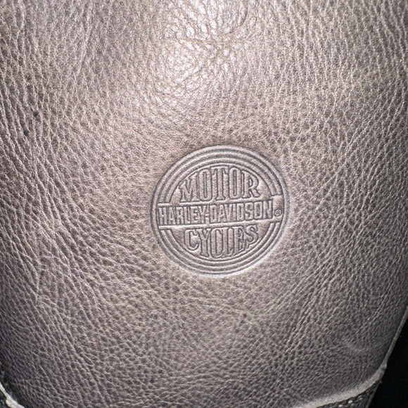 SOLD Harley Davidson Motorcycle Boots - Picture 2 of 6
